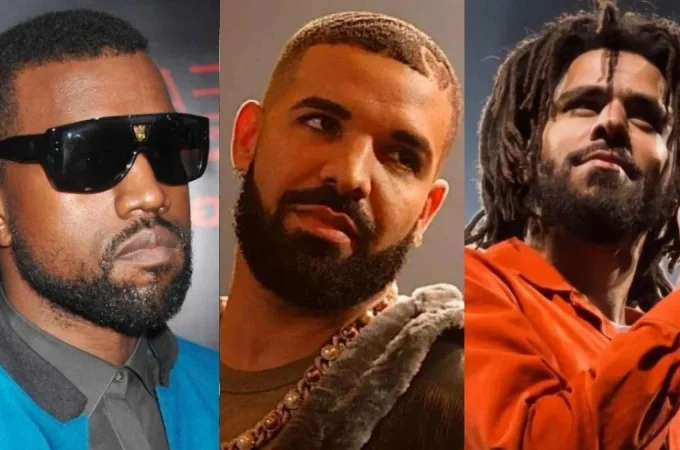 Kanye West Hits on Drake and J.Cole with “Like That”